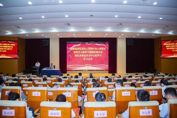 海螺集團(tuán)黨委召開深入貫徹中央八項(xiàng)規(guī)定精神學(xué)習(xí)教育專題輔導(dǎo)報(bào)告會暨黨委理...